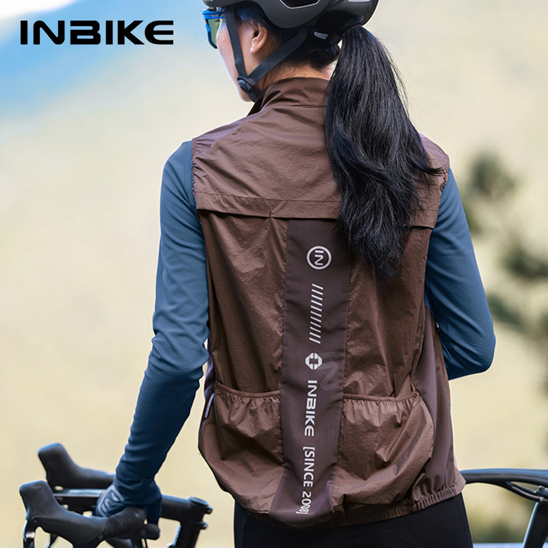 Running Gear Reflective - Женский велосипедный жилет INBIKE, куртка без