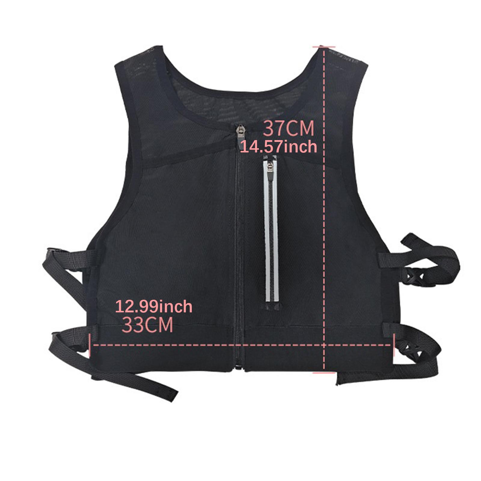 Running Visibility Gear - Спортивная сумка-жилетка для бега с высокой