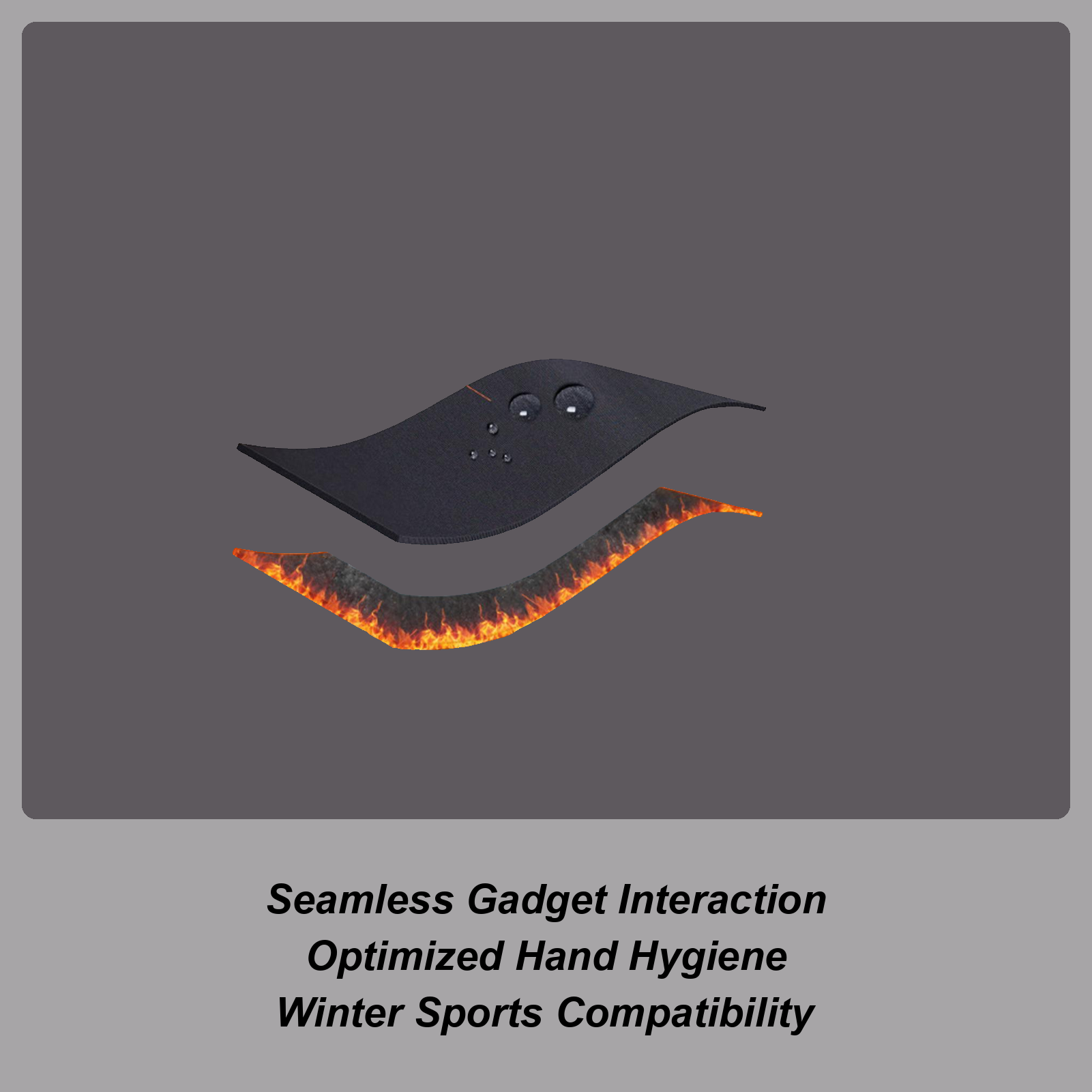 Running Gear For Cold Weather - Зимние теплые перчатки, ветрозащитные перчатки с