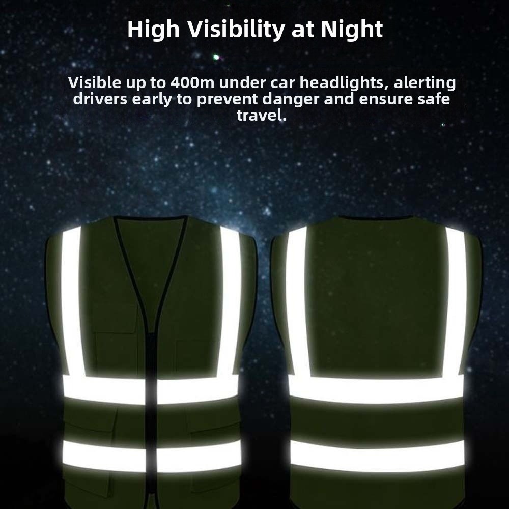 Running Gear Reflective - Светоотражающий жилет высокой видимости, предупреждающий один