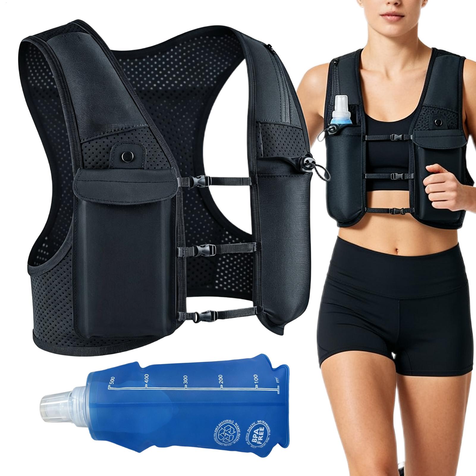 Running Gear Reflective - Светоотражающий жилет-рюкзак для бега с мягкой