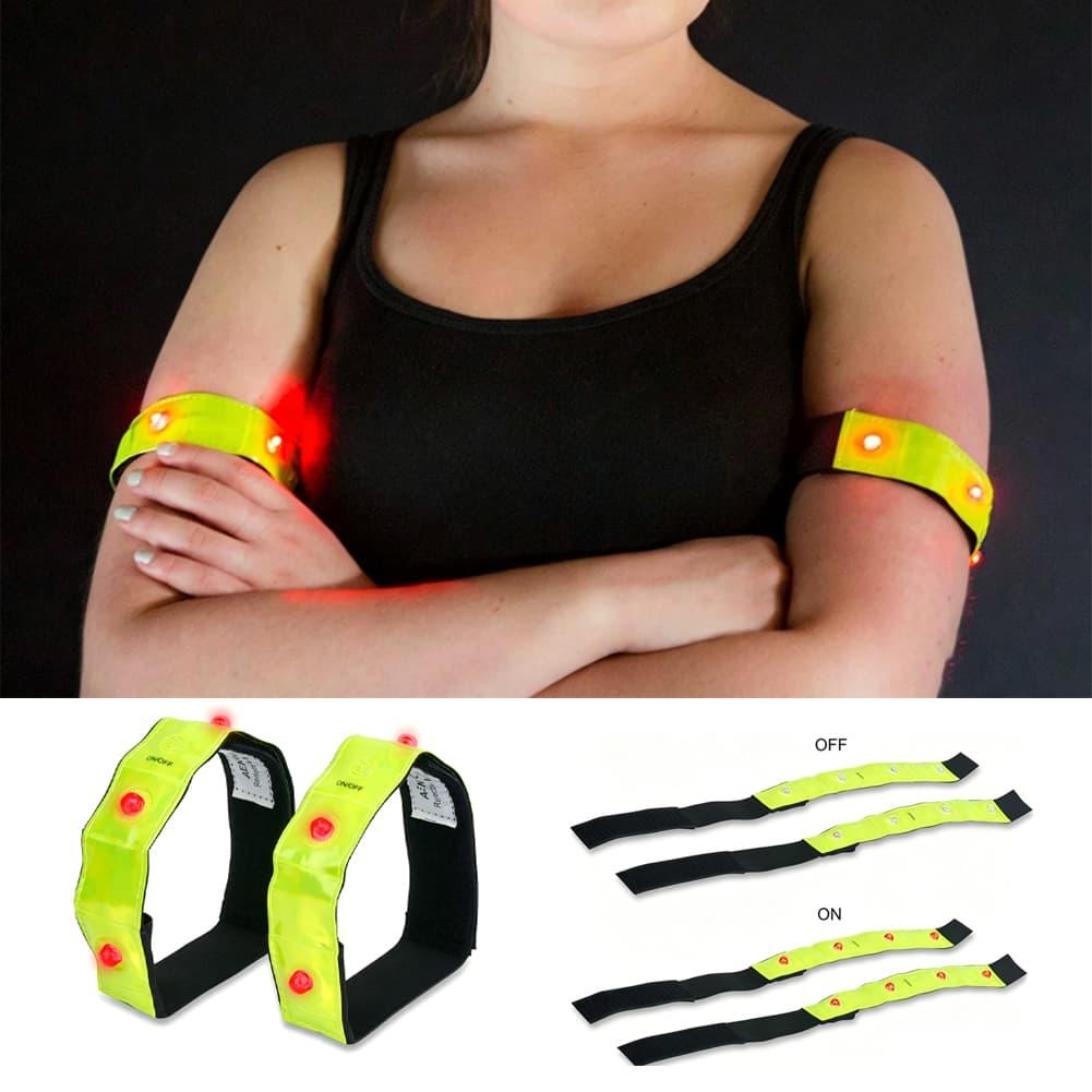 Running Visibility Gear - Светодиодная светоотражающая повязка на руку с