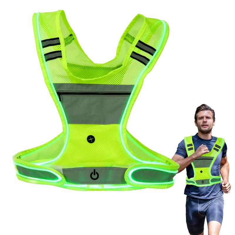 Running Visibility Gear - Жилет для бега со светодиодной подсветкой