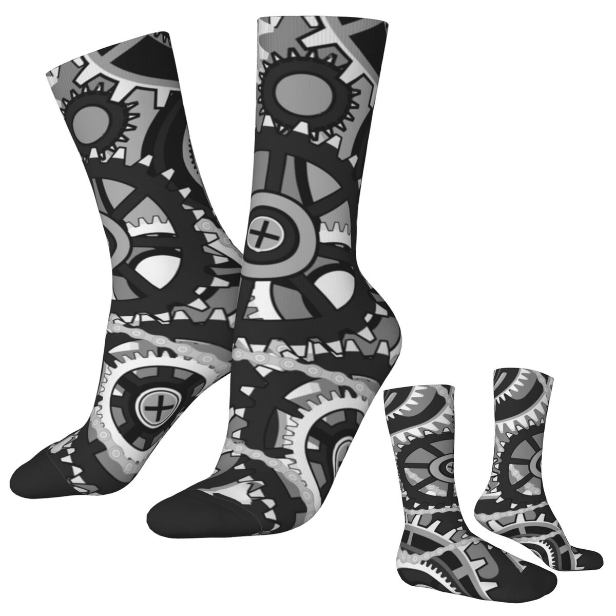 Running Gear Gifts For Men - Винтажные чулки с колесами, мужские носки