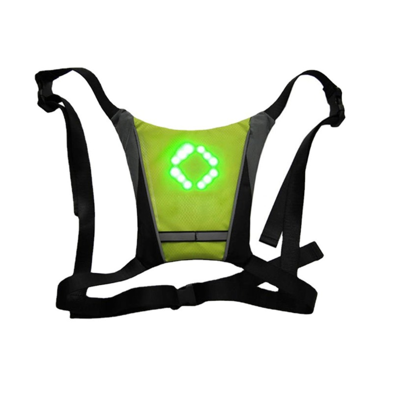Светодиодный сигнальный жилет  – обзор и цена Running Visibility Gear