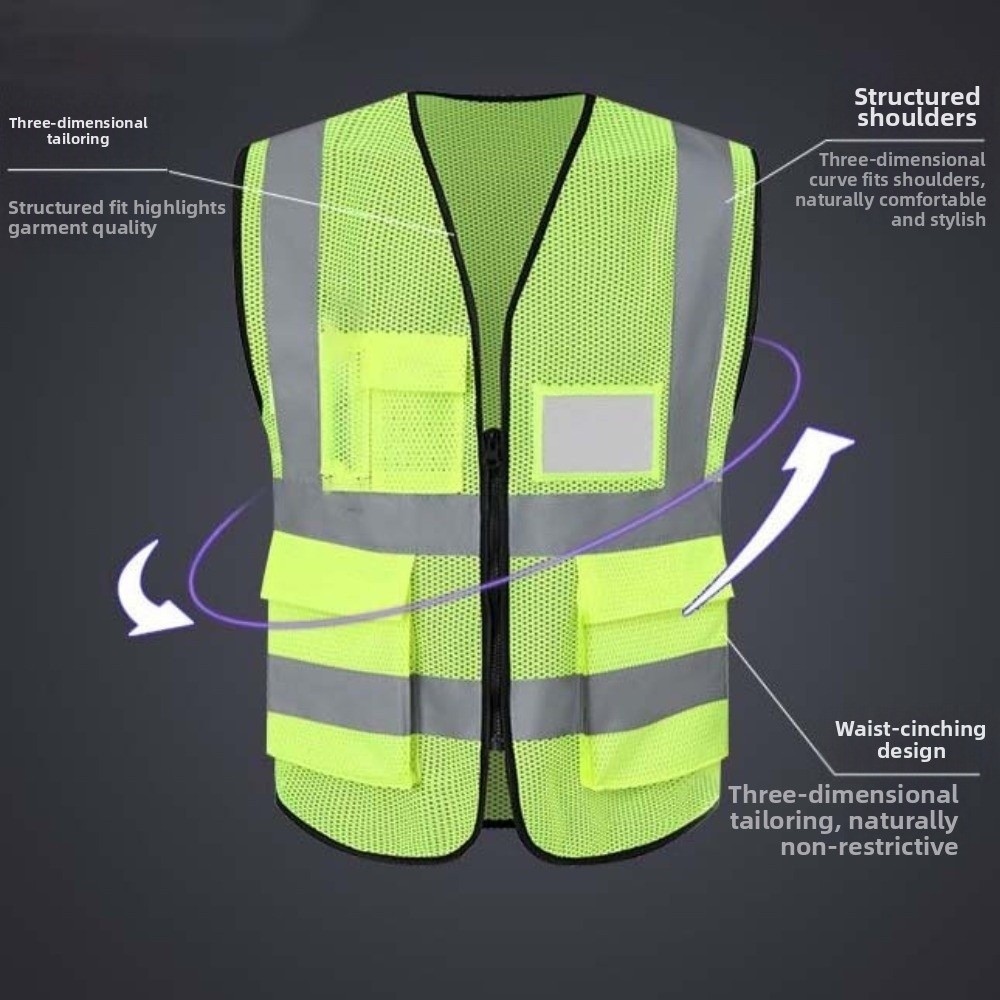 Светоотражающий жилет высокой  – обзор и цена Running Gear Reflective