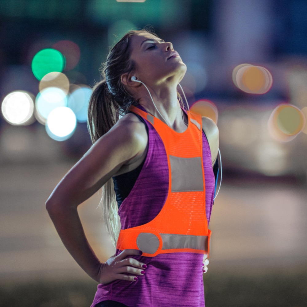 Светоотражающий жилет для вело – обзор и цена Running Visibility Gear