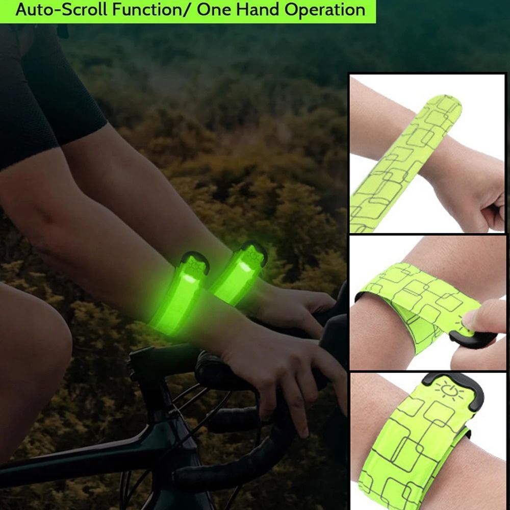 Стиль батареи, браслет для ноч – обзор и цена Running Gear Reflective