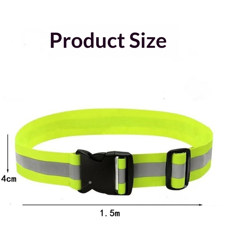 Регулируемые эластичные светоо – обзор и цена Running Visibility Gear
